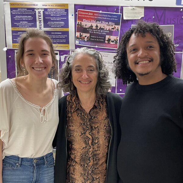 Image featuring Renee Ricevuto, Catherine Coppola, and Tyler Diaz (from left to right).