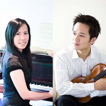 Dr. Joanne Chang, piano and Dr. Gregory Lee, violin